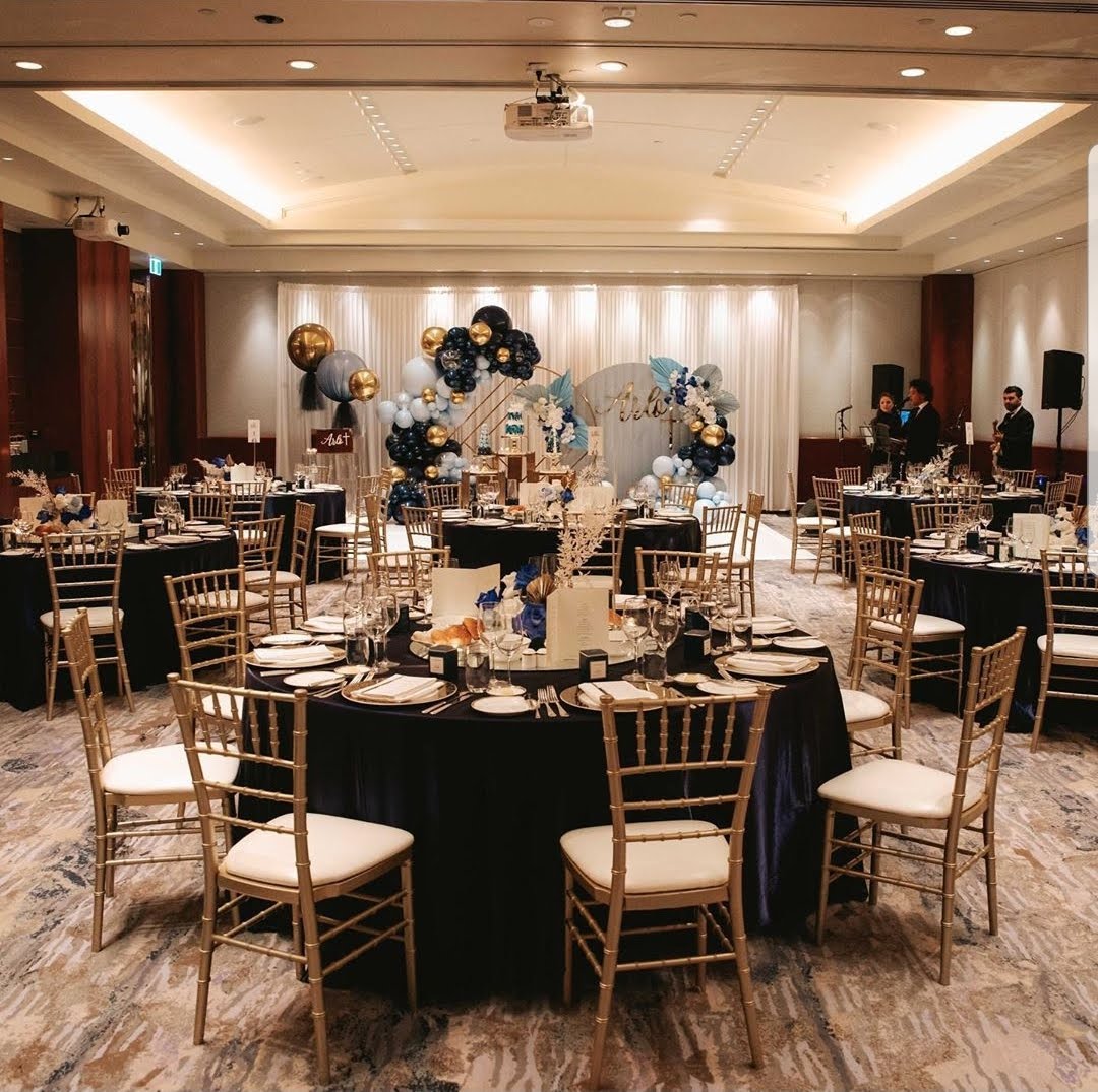 Golden Tiffany Chairs Hire Melbourne MUX EVENTS